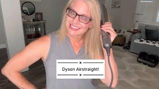 Dyson Airstrait Unboxing & Review | Perfect for Thick, Coarse, Frizzy Hair! 