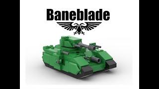 Лего мини танк Baneblade (Warhammer)