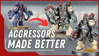 You've NEVER seen AGGRESSORS like these - Warhammer 40K Conversion/Kitbash