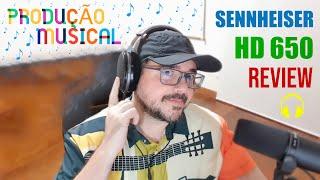 Sennheiser HD 650 Review em Português (Brasil) - Headphone para uso Profissional em Produção Musical