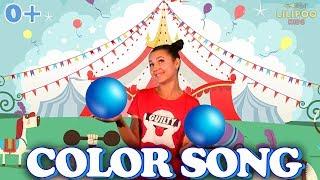 COLOR SONG|LEARN COLORS|SONG FOR KIDS|+more songs