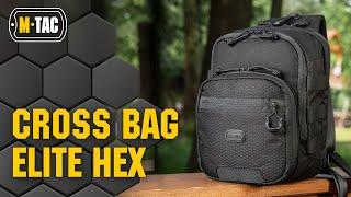 M-TAC СУМКА CROSS BAG ELITE HEX BLACK