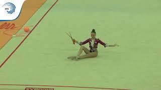 Arina Averina (RUS) - 2018 Rhythmic European Champion, all-around