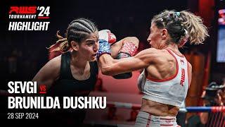 Highlight l Sevgi Venum Muay Thai vs Brunilda Dushku I RWS