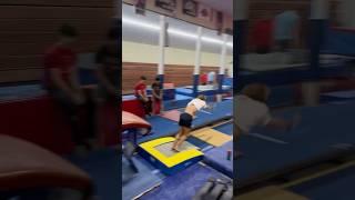 some vaults from the other night on competition surface