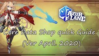 Core Data Shop quick Guide (Ver April. 2020)