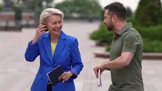 Zelensky promises 'victory' and presents Von der Leyen with Order of Yaroslav the Wise!