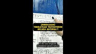 Ringkasan TINGKATKAN TESTOSTERON SECARA NATURAL!!