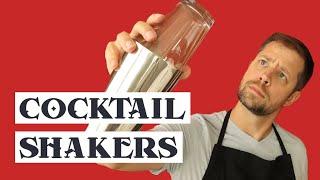 Which is the Best Cocktail Shaker?  Boston Shaker, Cobbler Shaker, or French Shaker?