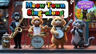 Meow Town Melodies-Music Adventure for Kids | A Catchy Sing-along Cat Town | Purr-suit of Fun