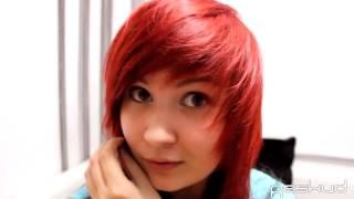 моя красная краска для волос my red hair dye