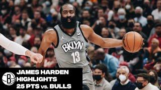 James Harden Highlights | 25 Points vs. Chicago Bulls