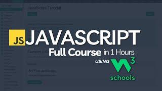 JavaScript in 1 Hour using W3Schools Website | W3Schools JavaScript Tutorial