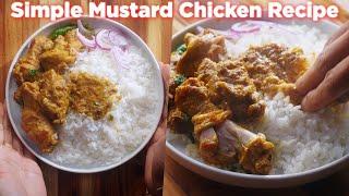 Mouthwatering Mustard Chicken Recipe | Simple Ingredients Easy To Make