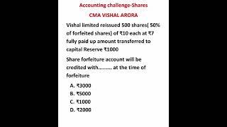 REVISE YOUR ACCOUNTING CONCEPT IN 1 MINUTE #class12thaccounts #SHARES #shorts #cmavishalarora