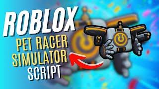 ROBLOX Pet Racer Simulator  Script Auto Click, Autofarm & Auto Aim! RBXSCRIPT 2024