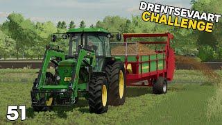 Nieuwe Kas Plaatsen, Balen Laden & Mest Uitrijden | Drentsevaart Challenge #51 | FS22