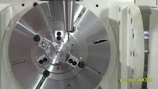 VICTOR TAICHUNG / Vcenter-AX350 4+1 axis machining (sample-2)