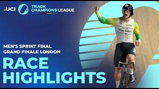 Men's Sprint Final | Richardson Is Too Fast! | Grand Finale London | UCI Track Champions League