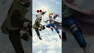 Kakashi vs Minato who is the strongest #minato #kakashi #naruto