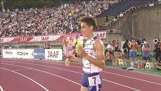 男子 800m 決勝 第103回日本陸上競技選手権大会