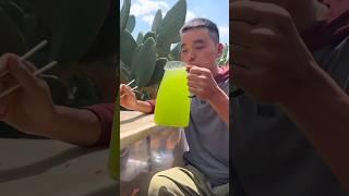 Best way to eat cactus young leaf #foodie #fruit