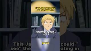 A Japanese boy could "see" the bacteria floating in the air . part 2 #cartoon  #animation  #shorts