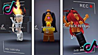 FACE REVEALS ROBLOX TIKTOK COMPILATION