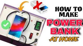 How to make power bank for charging phones, DIY power bank (phone repair Tips)