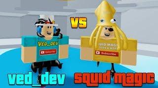 1V1 WITH SQUID MAGIC! Tower of Hell! (Roblox)