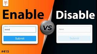 Flutter Tutorial - How To Enable and Disable Button