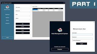 C# TUTORIAL PART (1/4) - Hotel Management System