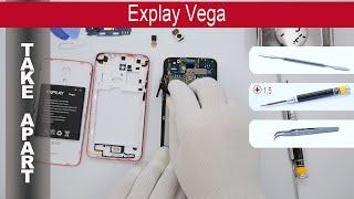 How to disassemble  Explay Vega, Take Apart, Tutorial