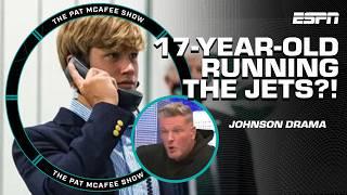 CRINGE-WORTHY & BRUTAL!  NY JETS DRAMA  Woody Johnson's SON MAKING CALLS? | The Pat McAfee Show