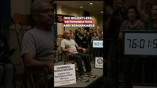 Man Rocks for 76 Hours: Arulanantham Suresh Joachim's Incredible Rocking Chair World Record
