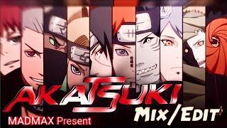 Akatsuki Team Trending Edit - (All member) Mixed️‍-  #akatsuki #narutoshippuden #themadmax