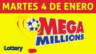 Resultado del sorteo de Megamillones del Martes 4 de Enero de del 2022.