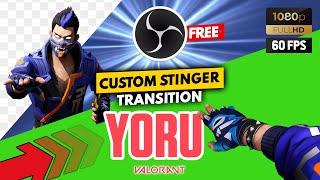 Valorant Yoru Flash Green Screen transition Free Download Full HD 60fps