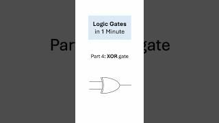 XOR Logic Gate #electricalengineering #computerengineering #physics #computerscience