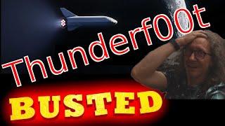 SpaceX: BUSTED BUSTED!! Debunking Thunderf00t's video