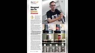 Mengenal Genesis Atomizer (Baca VAPEMAGZ edisi Feb 2022) #short #videoshort #mesh #genesis #vapemagz