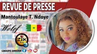 Revue de Presse (wolof) de Zik Fm Sen Tv du mardi 17 décembre 2024 avec Mantoulaye Thioub Ndoye