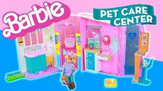 Barbie Pet Care Center Unboxing Playtime!