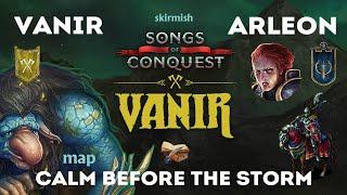 SOC  VANIR  VS  ARLEON (skirmish) map CALM BEFORE THE STORM #songsofconquest