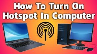 How To Turn On or Off Hotspot in Computer/Laptop/PC