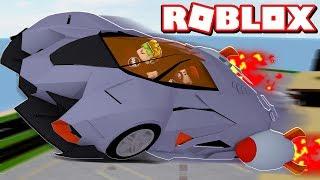 SUPER FAST ROCKET ENGINE ADDON in ROBLOX CAR CRUSHERS 2