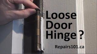 Loose Door Hinge?
