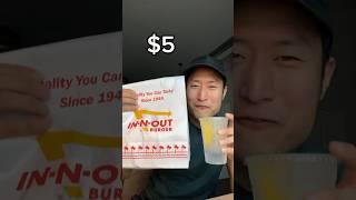 $5 In-N-Out Meal 