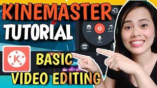 PAANO MAG EDIT SA CELLPHONE GAMIT ANG KINEMASTER(basic video editing for beginner's)