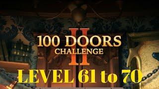 100 doors challenge 2 gameplay level 61 to 70